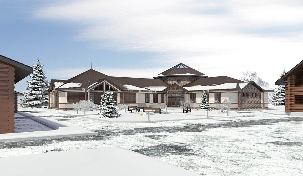 Архитектурный проект бассейна