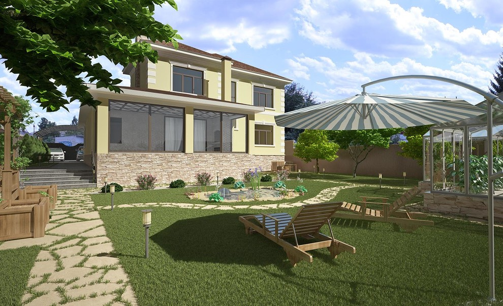 Проект дома площадью 280 кв.м.