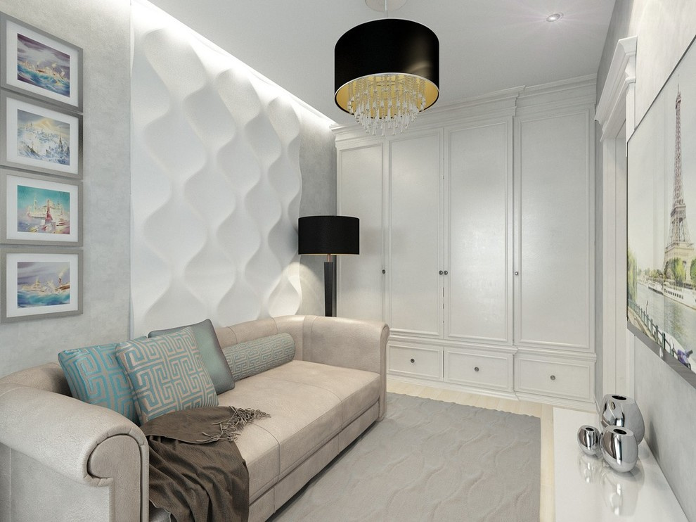 Дизайн интерьера 3к.кв. в ЖК Янтарный город (160 кв. м)