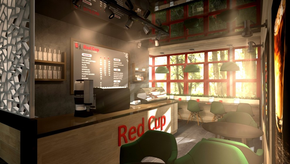 Обложка проекта: Кофейня Red Cup