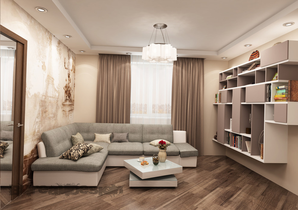 Дизайн-проект квартиры, 61 м2, г. Москва, ул. Новослободская