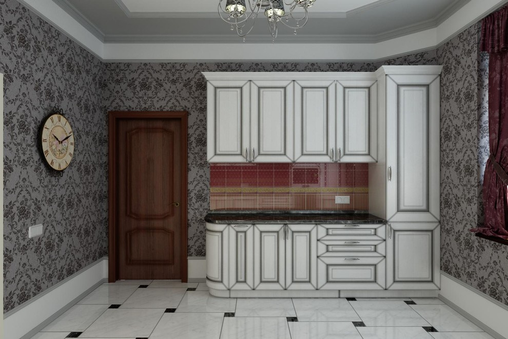 Белая кухня