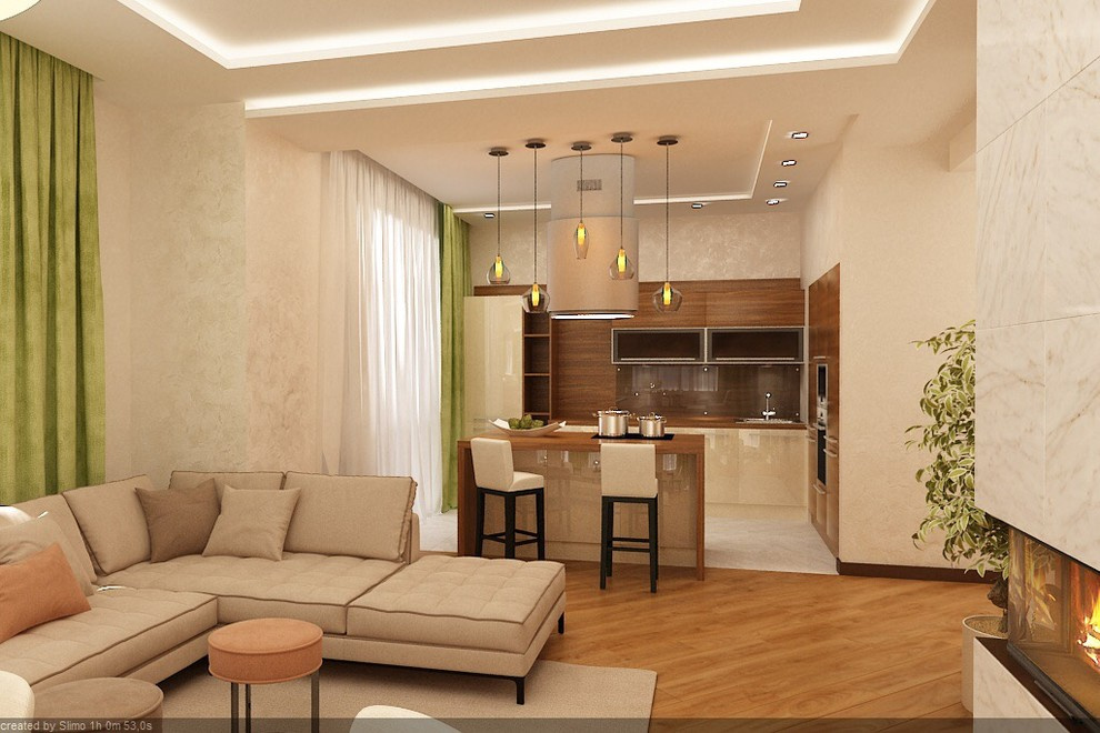 Проект квартиры 120м2