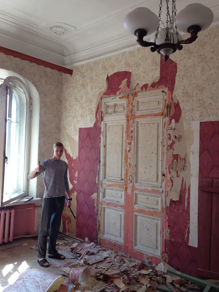 Инструкция Houzz: Как клеить бумажные обои правильно