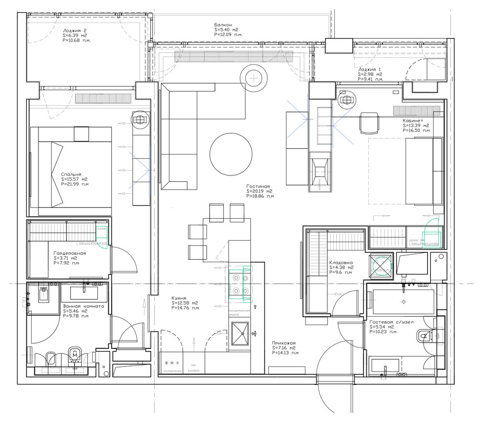 Houzz тур: Квартира молодого фотографа