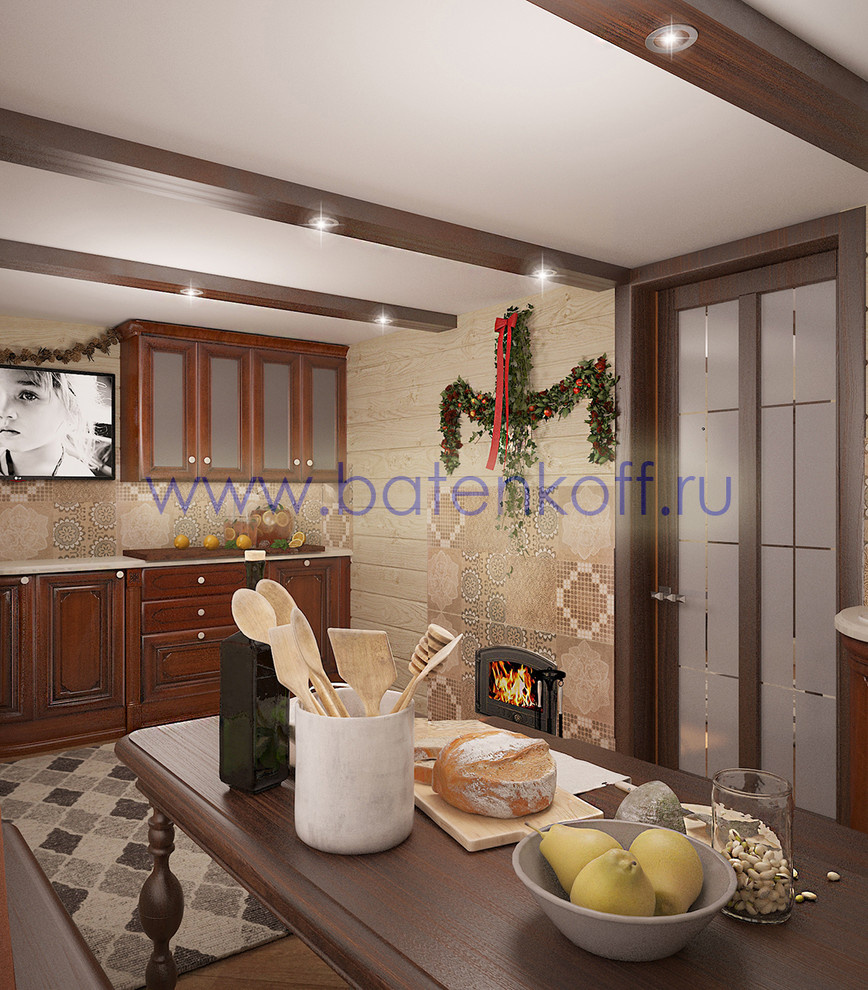 Дизайн интерьеров бани, пос.Совхозный