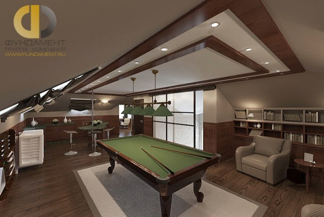Дизайн интерьера загородного дома в современном стиле в дер. Степановское