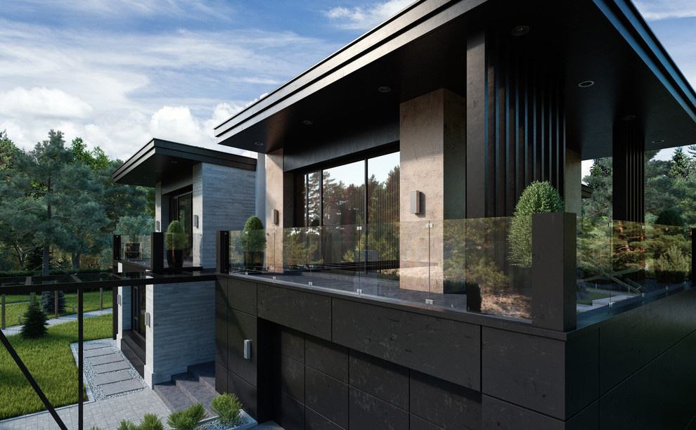 Black metal house