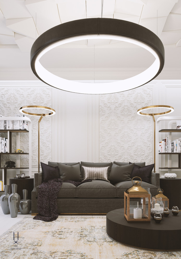 Contemporary ceiling design D