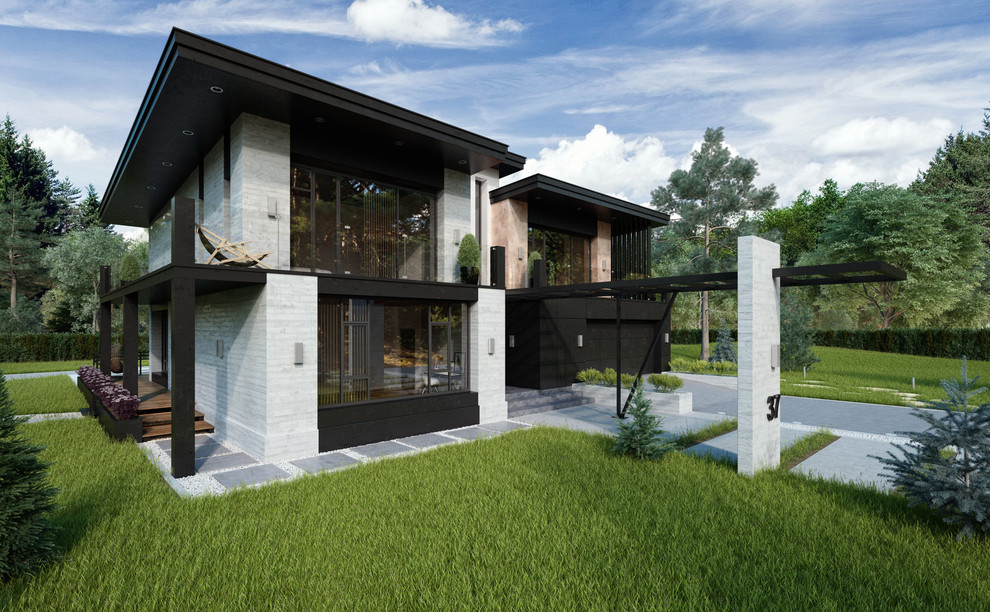 Black metal house