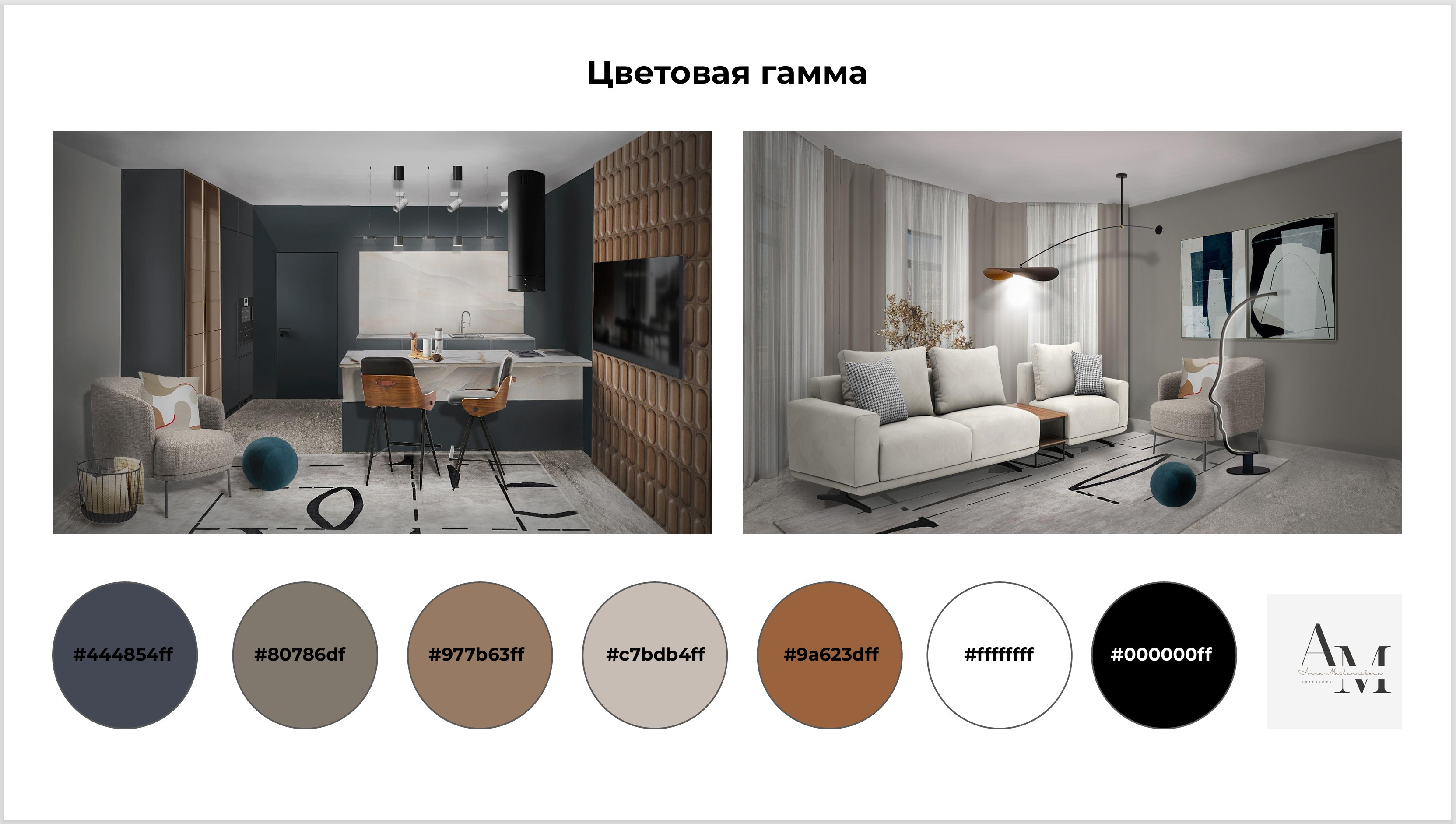 Концепт квартиры в современном стиле