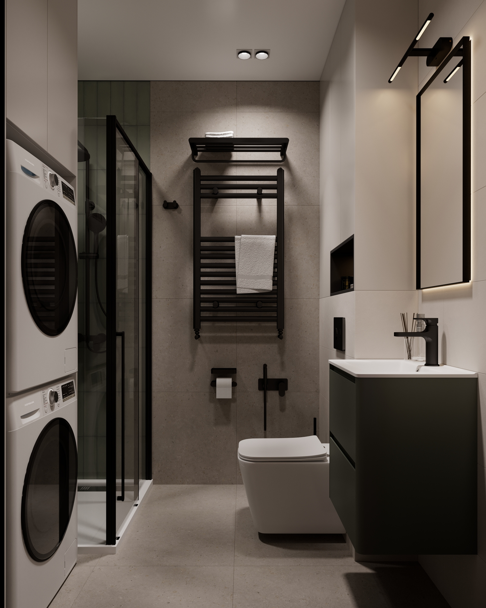 Обложка проекта: Санузел в ЖК "Притяжение" для Екатерины