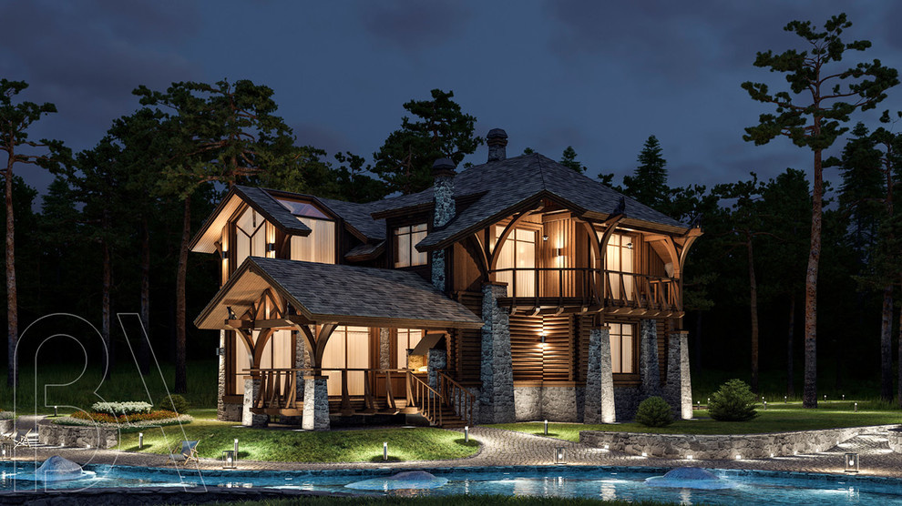 Forest house