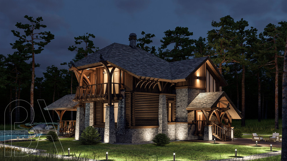 Forest house