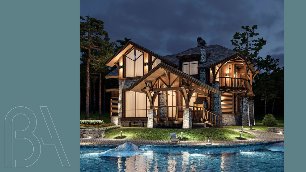 Forest house