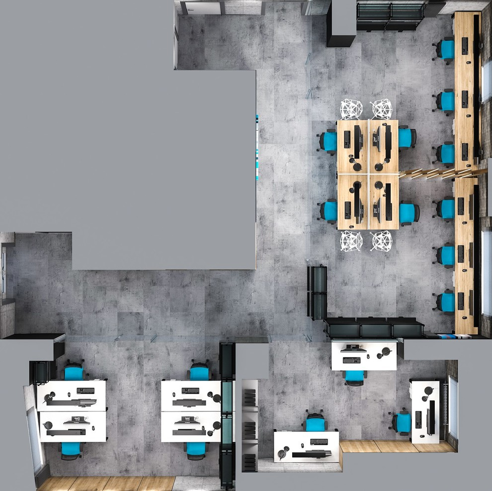 Офис в стиле LOFT