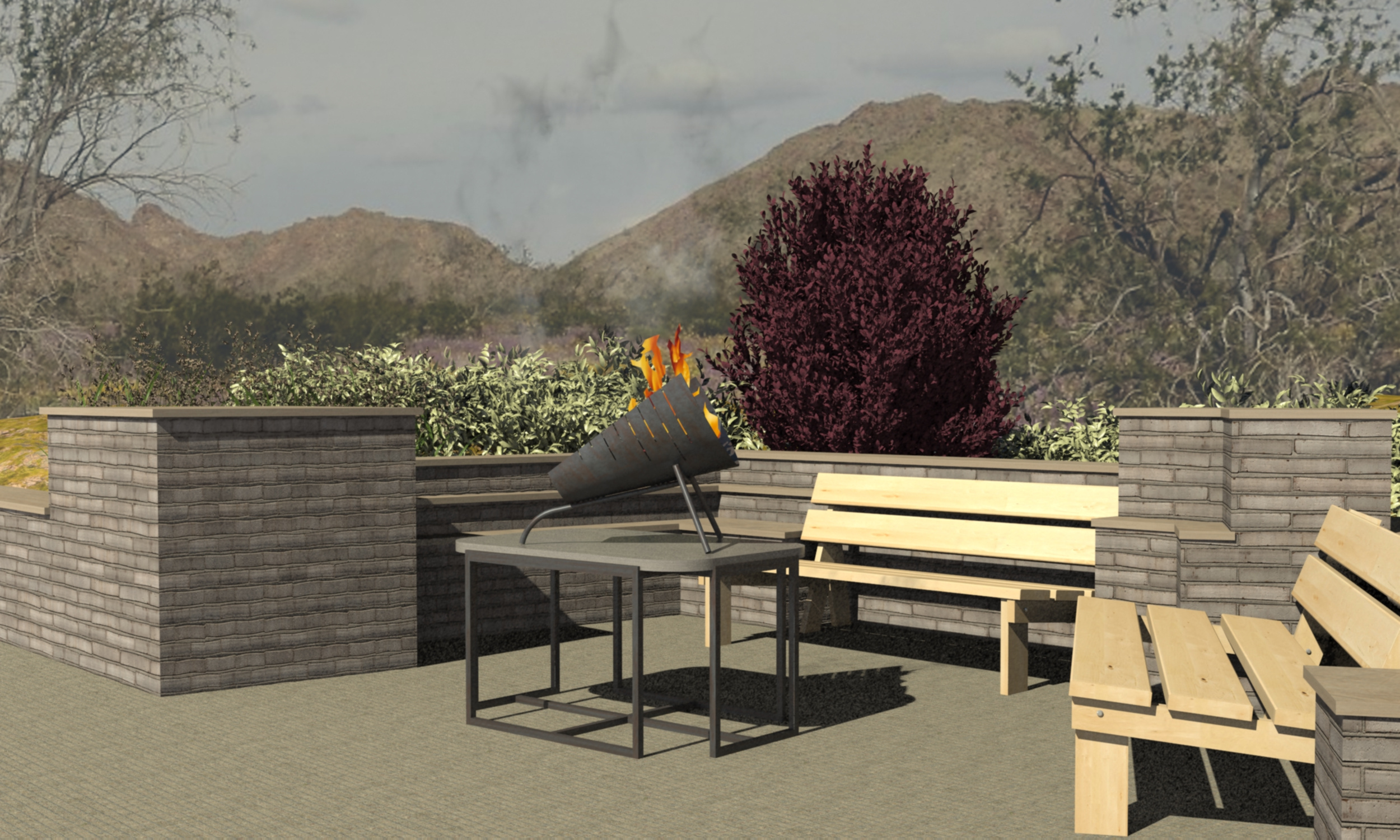 Обложка проекта: Проект костровой чаши 6.