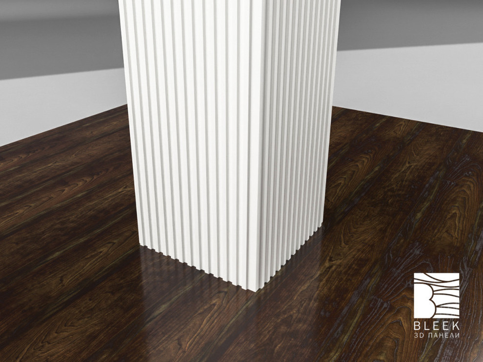 Апартаменты-студия с 3D-колоннами