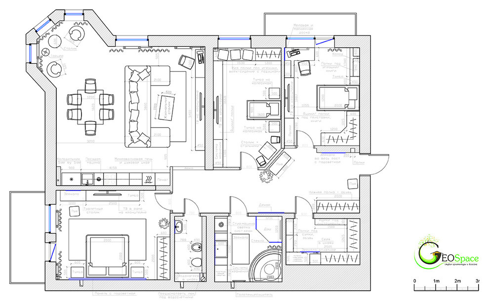 Квартира ул. Мира, 150 м. кв