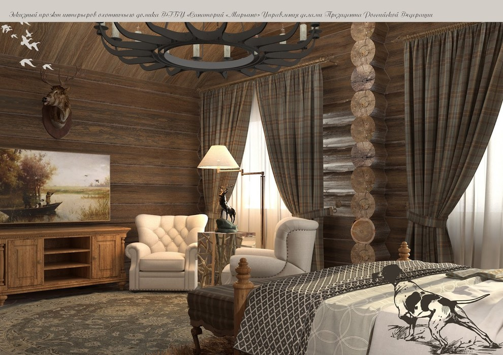 Hunting Lodge of the Park Ensemble "Maryino" of Prince Bariatinsky / Охотничий
