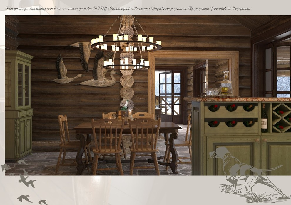 Hunting Lodge of the Park Ensemble "Maryino" of Prince Bariatinsky / Охотничий