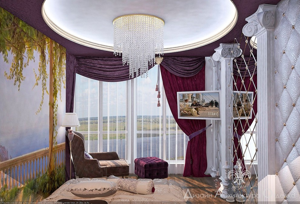 спальня квартира 120 кв