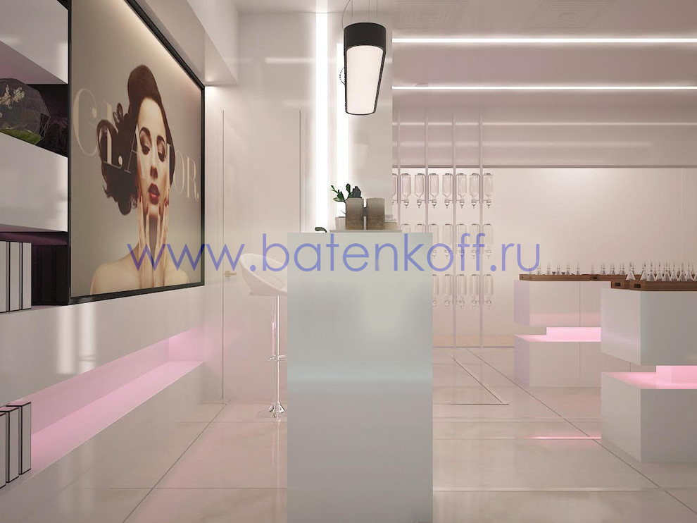 Дизайн интерьера магазина "AROMATIC BAR", г.Екатеринбург