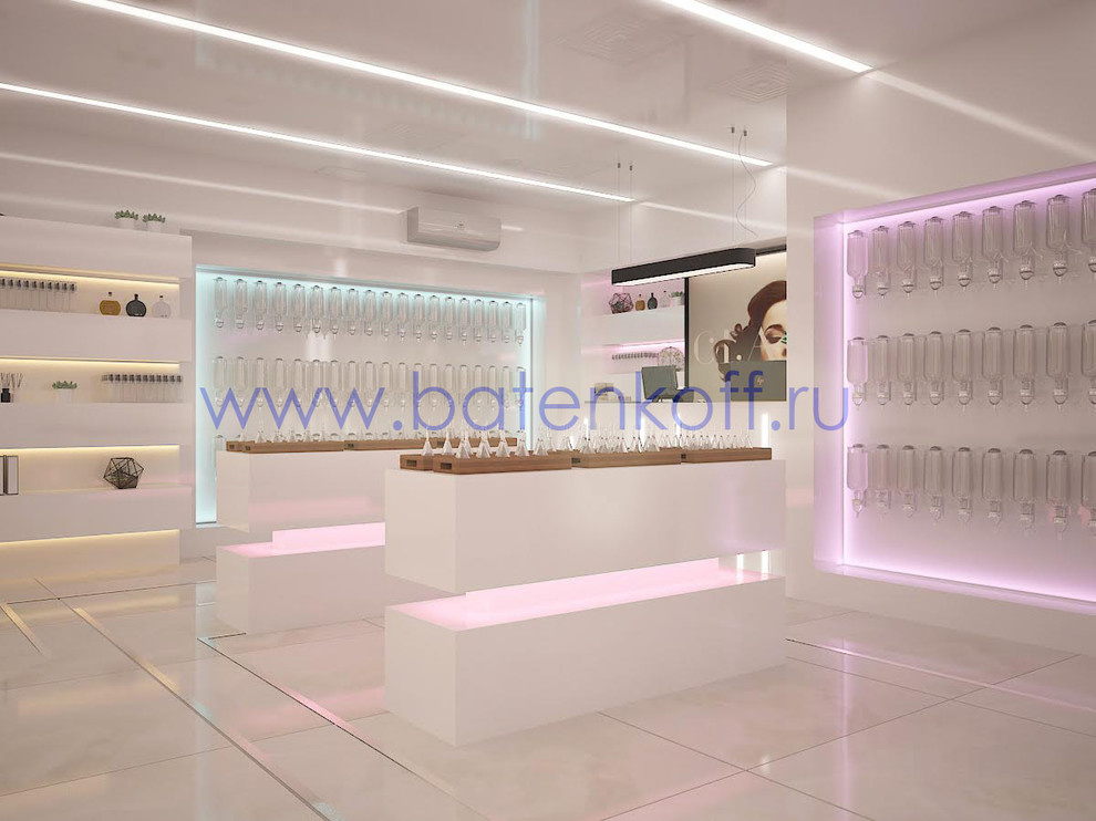 Дизайн интерьера магазина "AROMATIC BAR", г.Екатеринбург