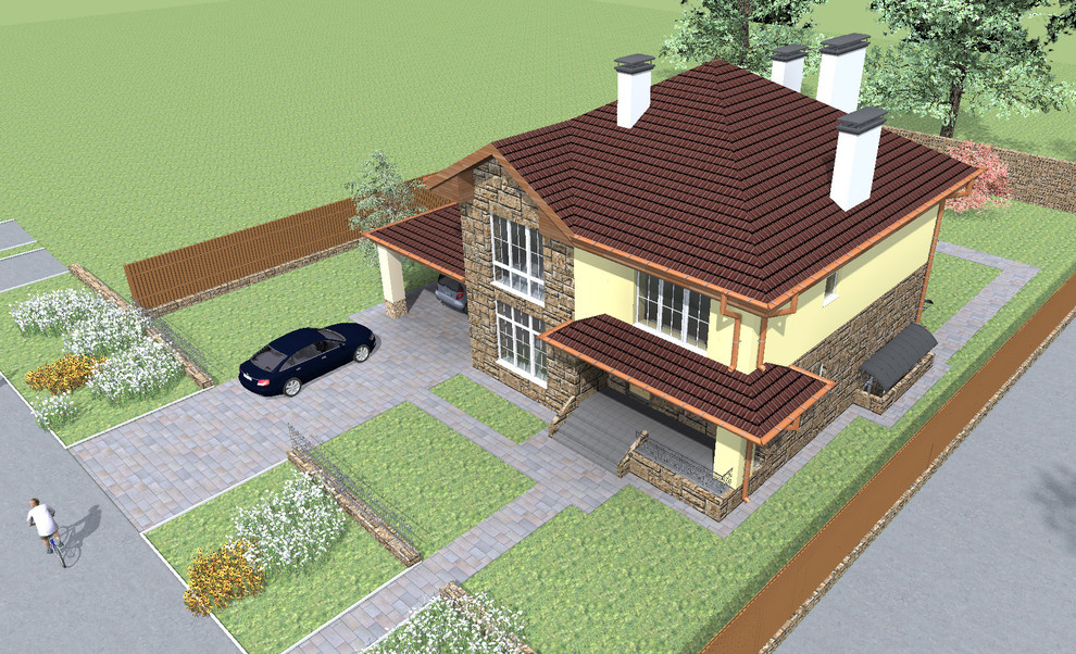 A private house. The Kiev region.