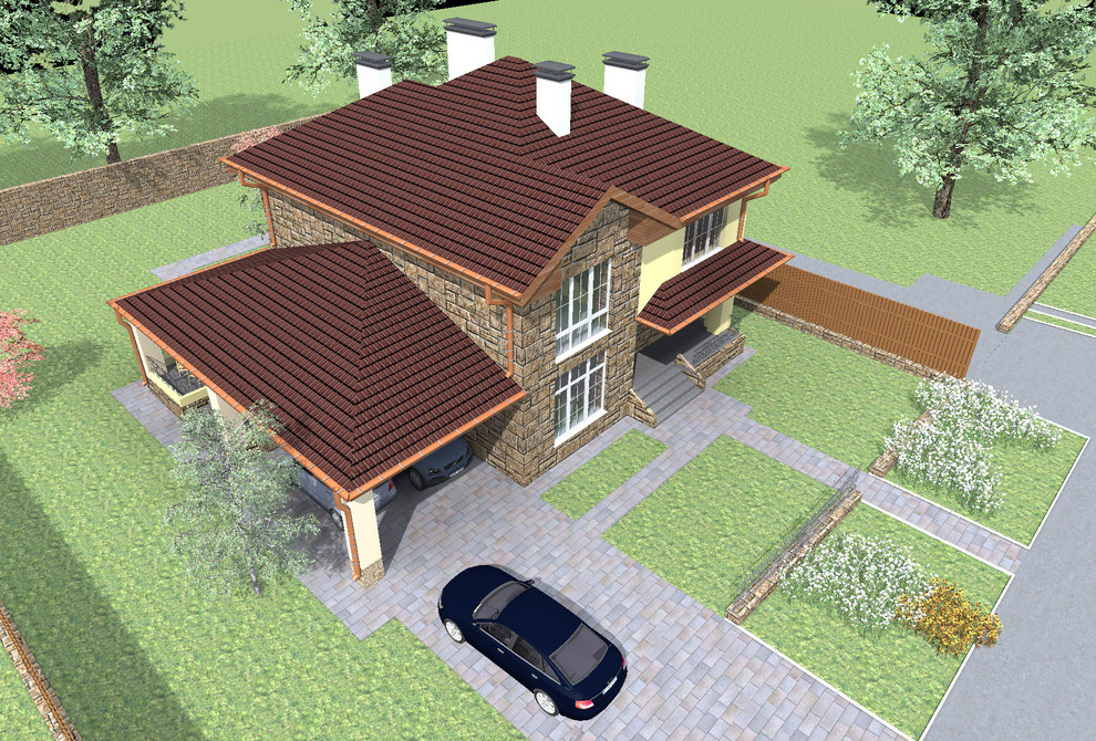 A private house. The Kiev region.