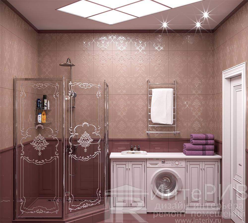 Интерьер двухкомнатной квартиры 55 м² на Ленинском проспекте