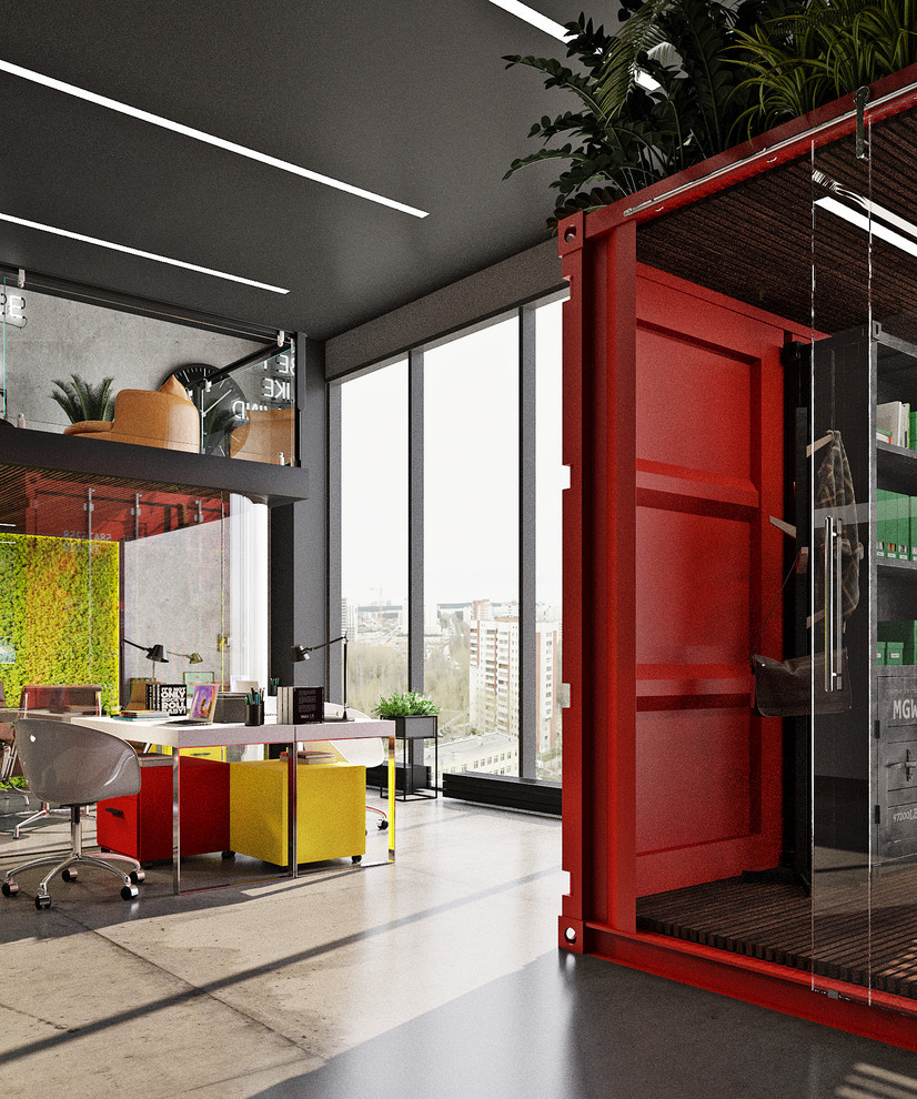 Лофтовый open space в офисном пространстве