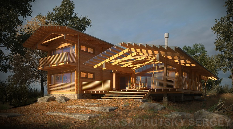 ДЕРЕВЯННЫЙ ДОМ CHALET-280