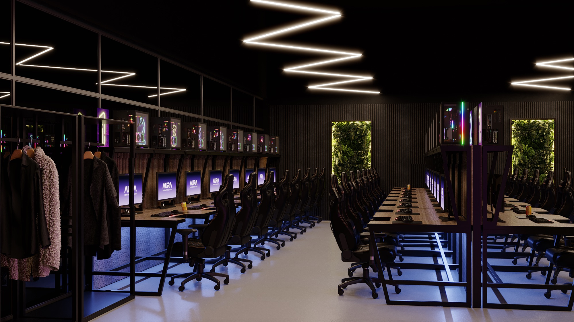 Обложка проекта: Компьютерный клуб AURA, Елабуга