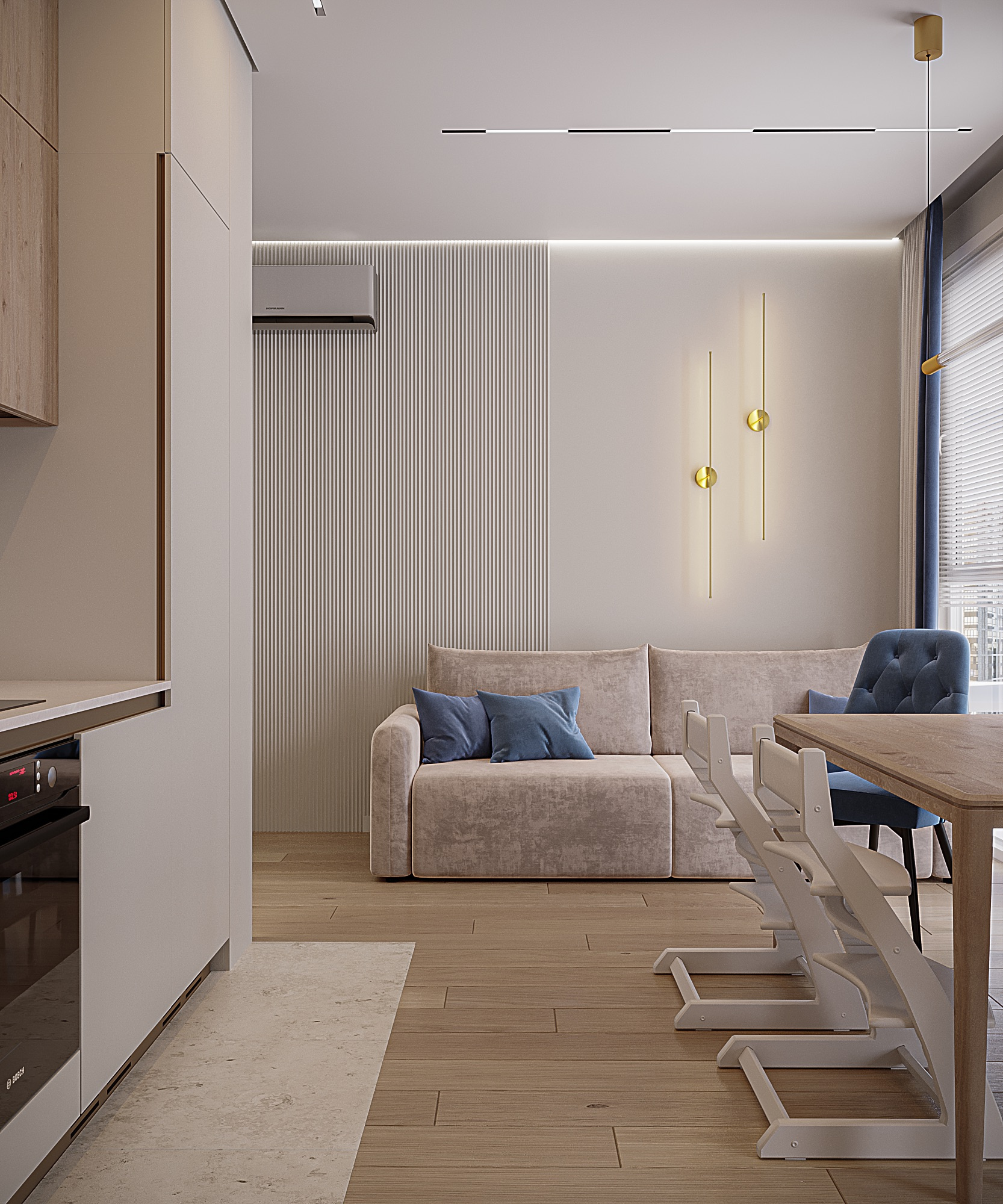 Квартира 57 кв.м. ЖК Южные Сады Мск