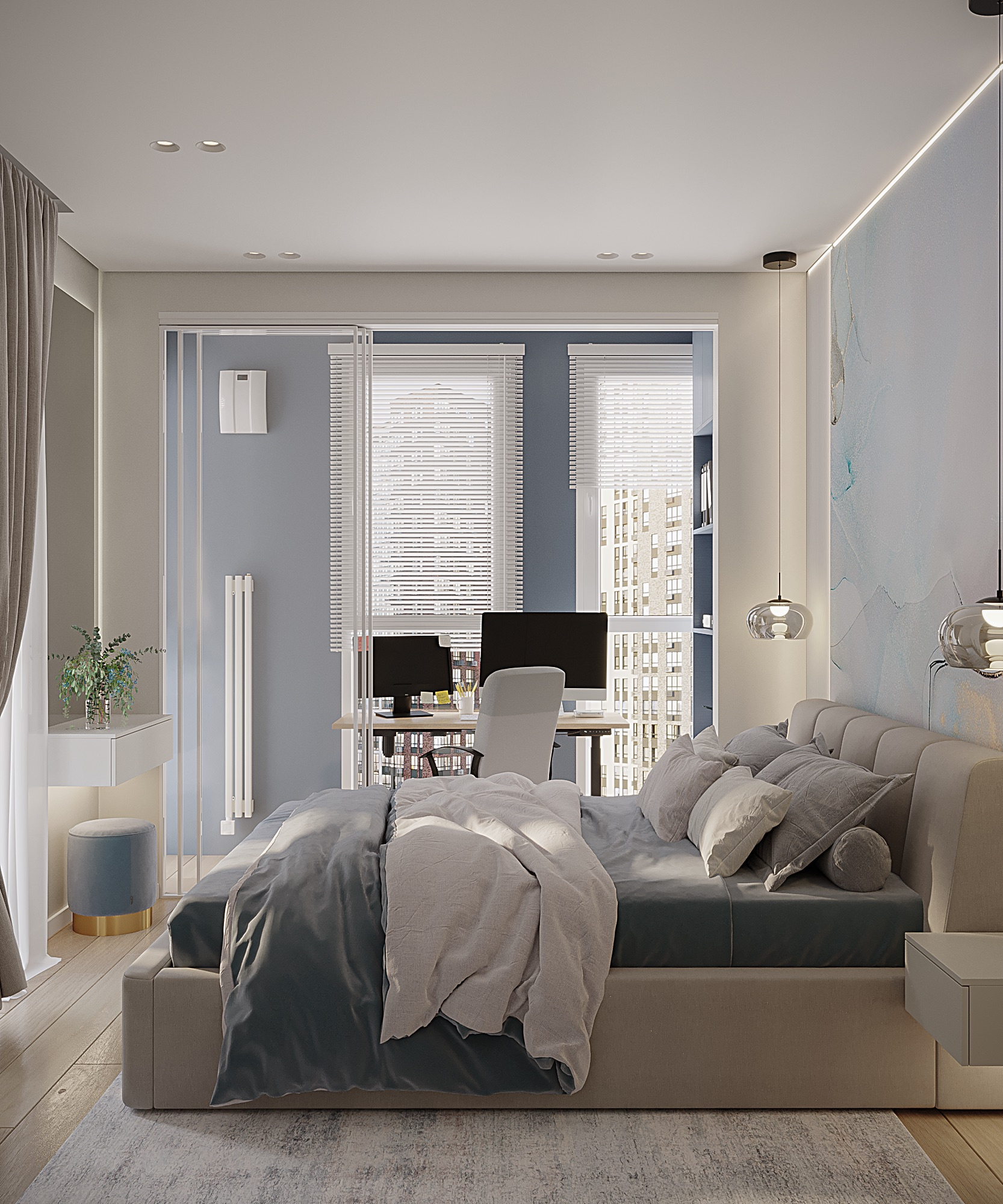 Квартира 57 кв.м. ЖК Южные Сады Мск