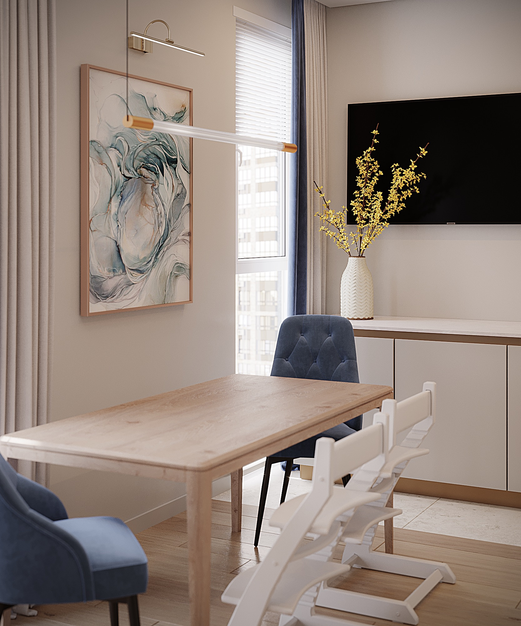 Обложка проекта: Квартира 57 кв.м. ЖК Южные Сады Мск