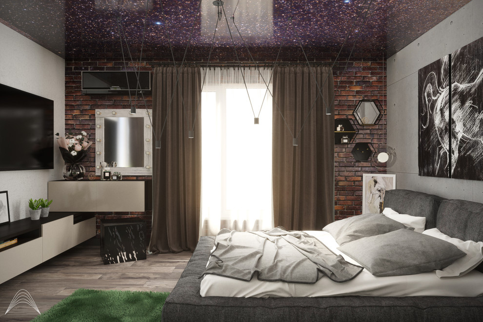 Спальня в стиле LOFT