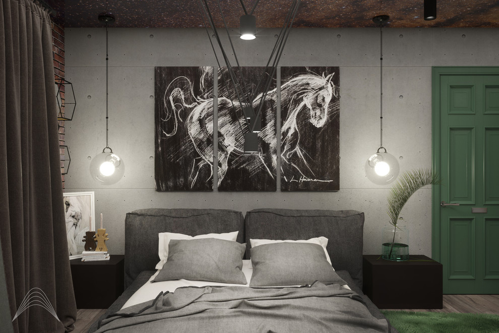 Спальня в стиле LOFT