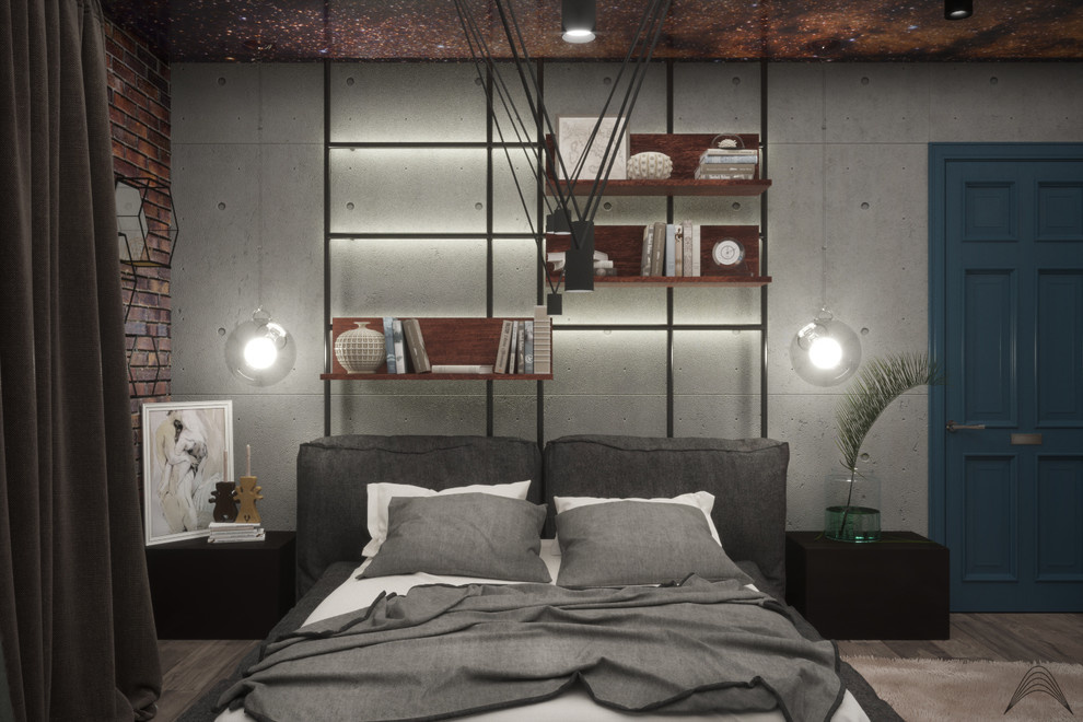 Спальня в стиле LOFT