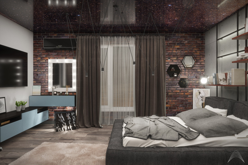 Спальня в стиле LOFT