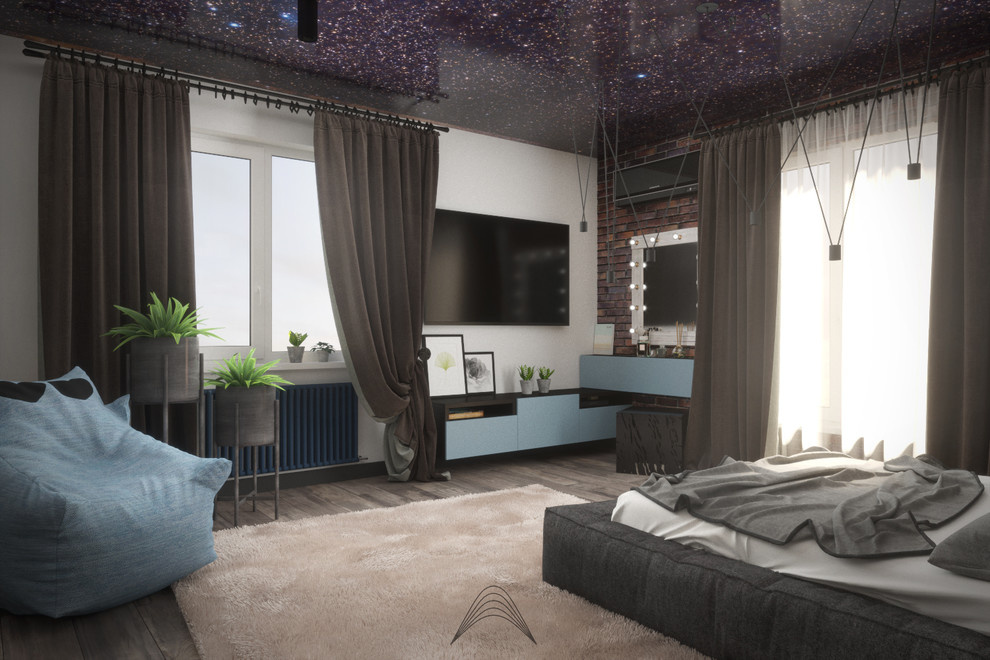 Спальня в стиле LOFT