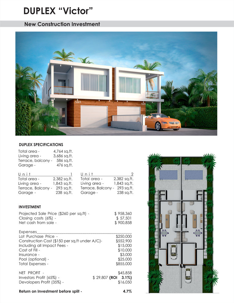 Duplex in Miami
