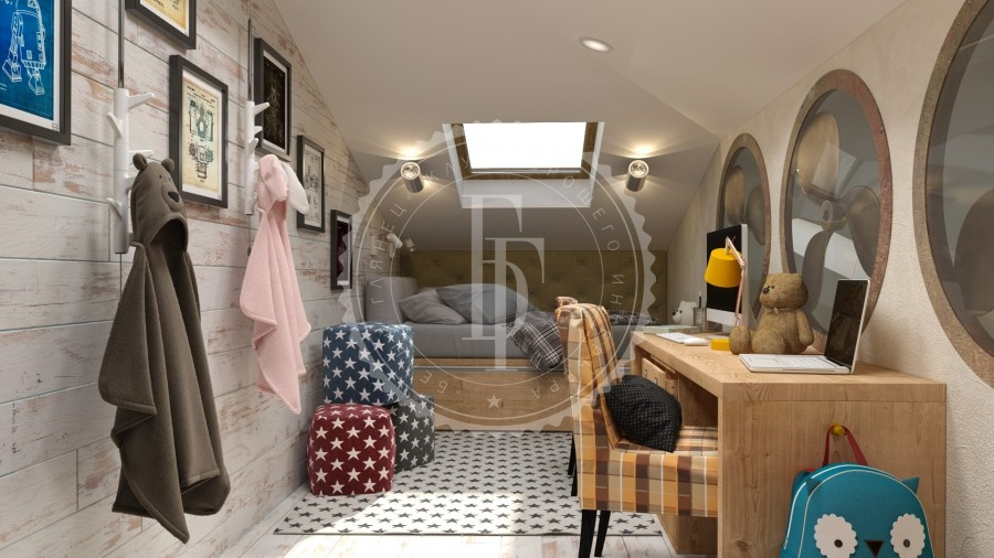 Двухуровневая квартира в стиле LOFT