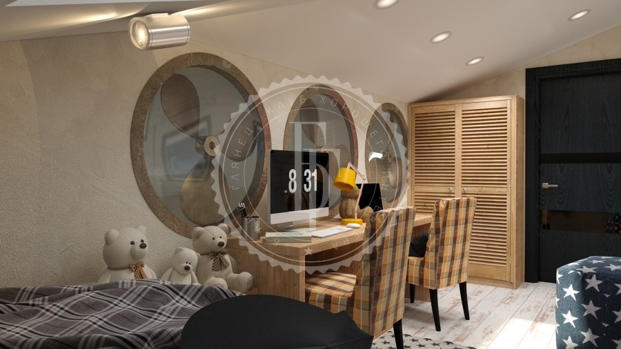 Двухуровневая квартира в стиле LOFT
