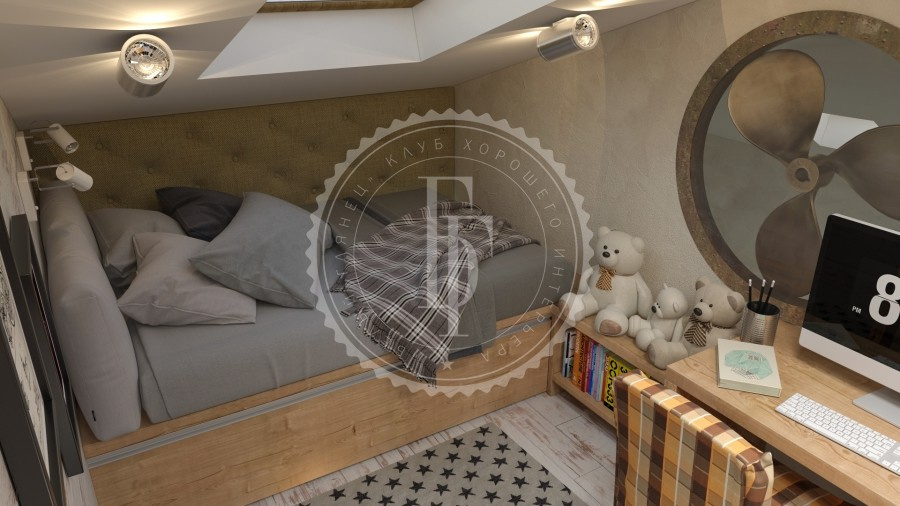 Двухуровневая квартира в стиле LOFT