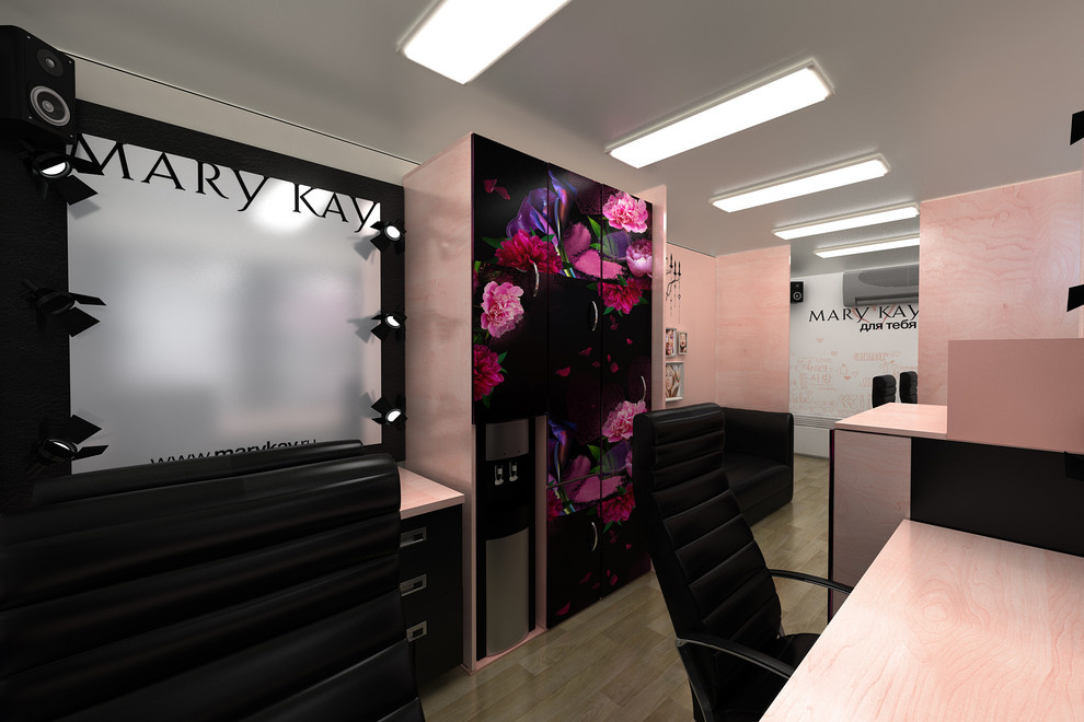 Офрмление гримерных Mary Kay