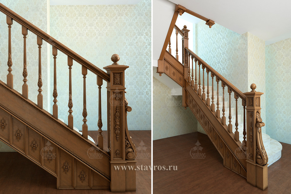 Резные лестницы