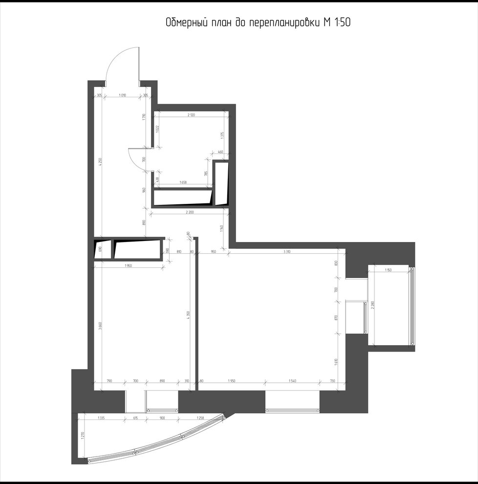 Перепланировка квартиры в Санкт-Петербурге