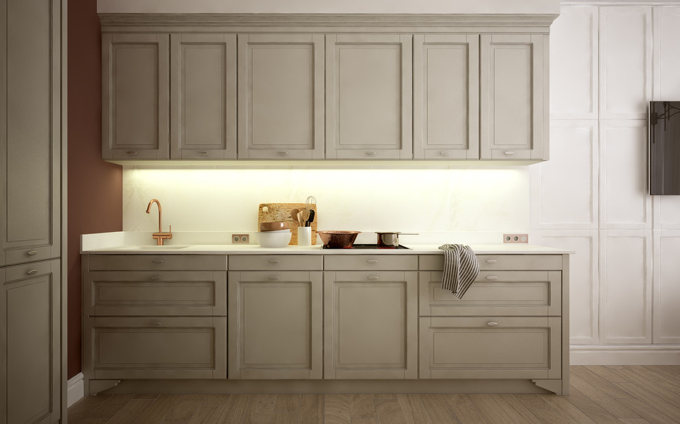 Marsala and Marble Интерьер квартиры для семьи с двумя дочками.